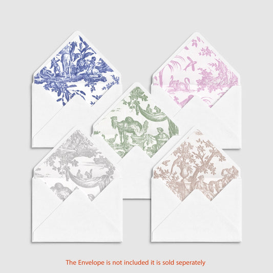 A6 Envelope Liner - Toile