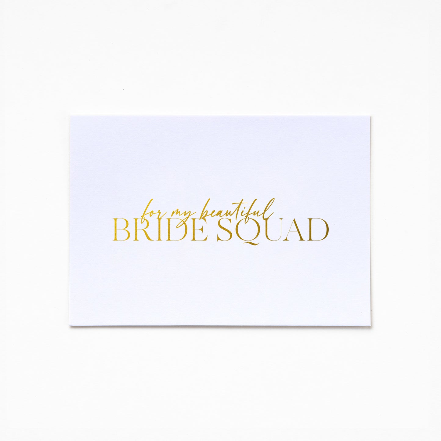 A6 Greeting Card - Bride Squad