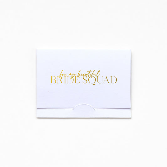 Pocket Greeting Card - Bride Squad
