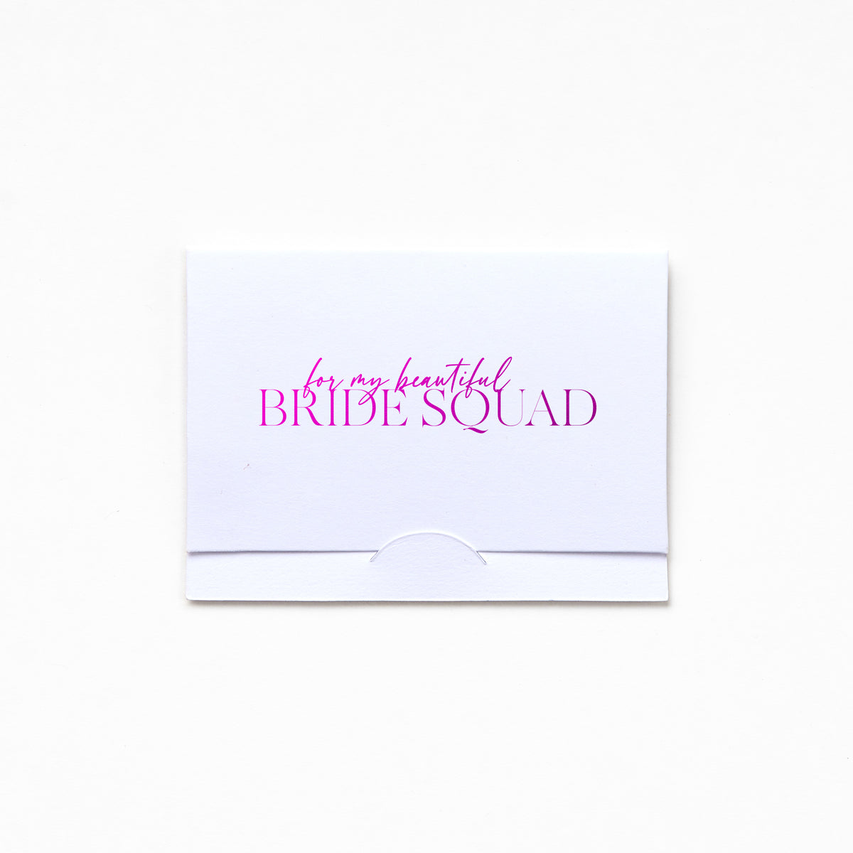 Pocket Greeting Card - Bride Squad