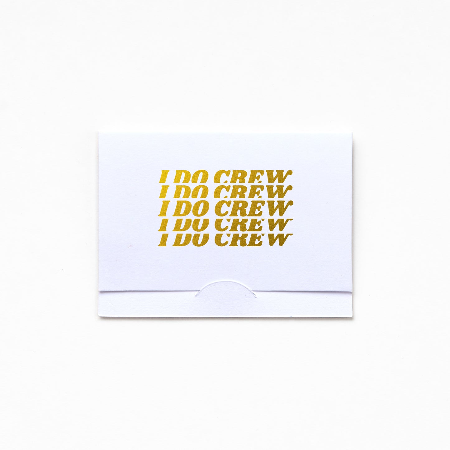 Pocket Greeting Card - I Do Crew