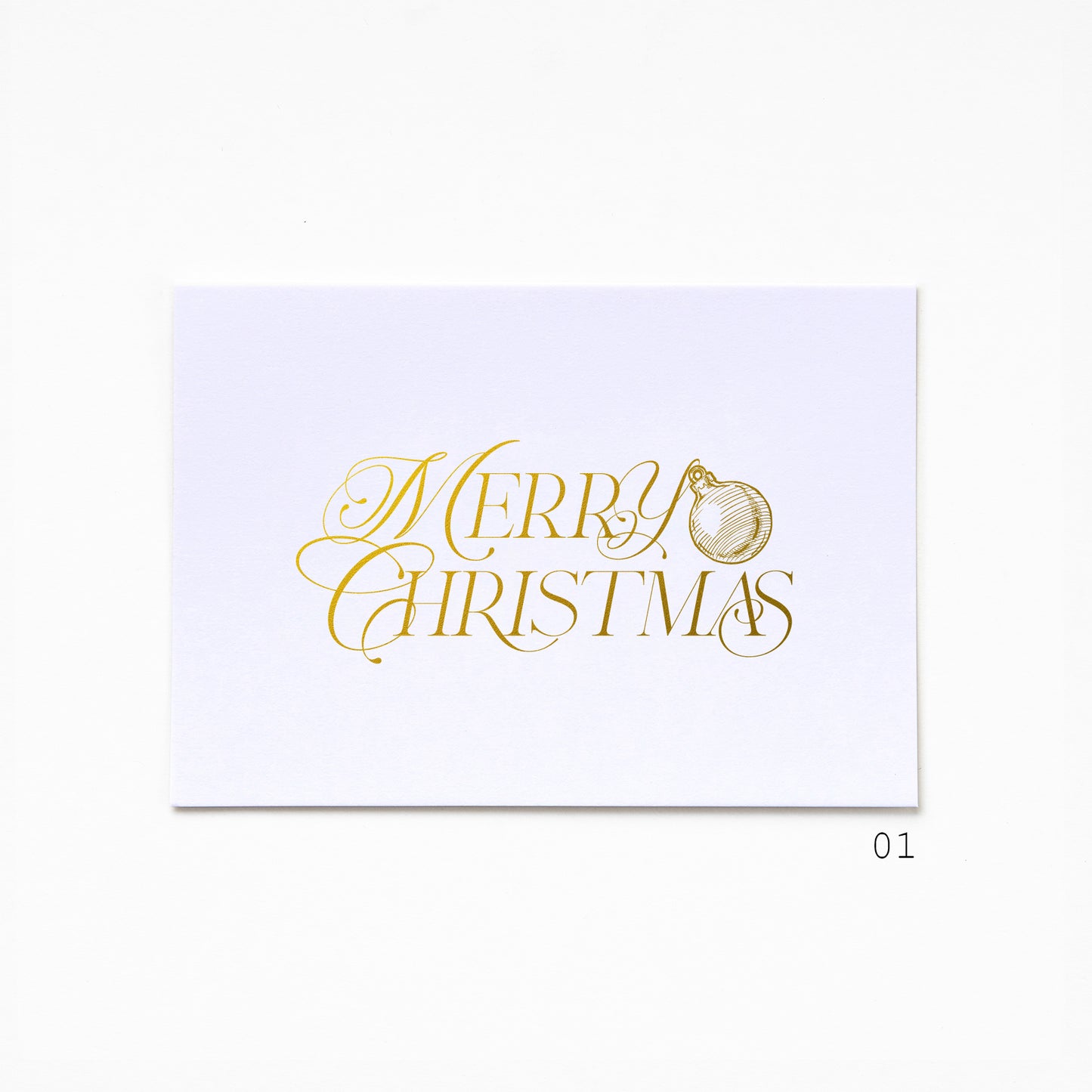 A6 Greeting Card - Merry Christmas 01