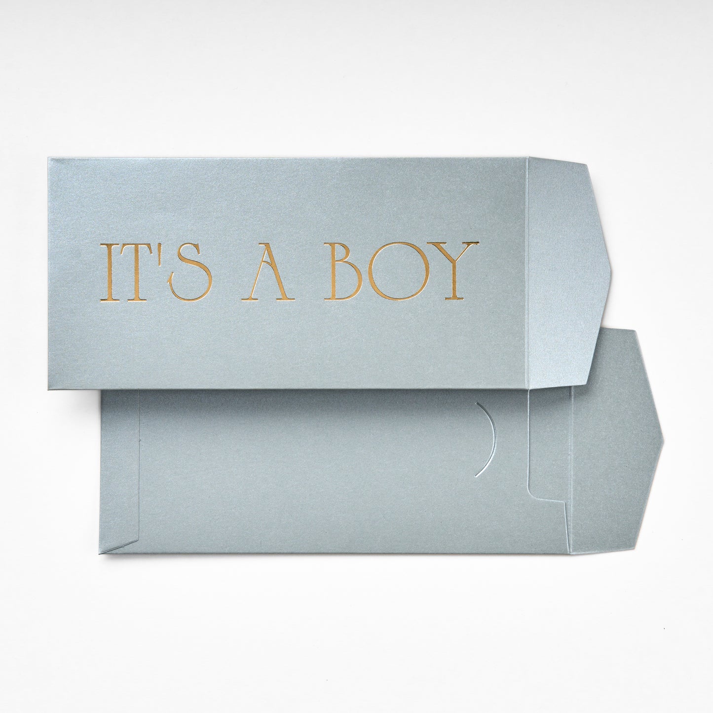 Money Envelope - Silver - IT'S A BOY | Clearance Item