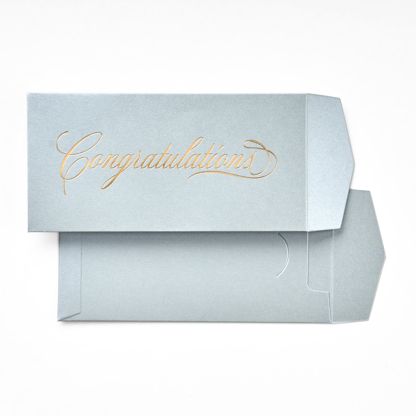 Money Envelope - Silver CONGRATULATIONS
