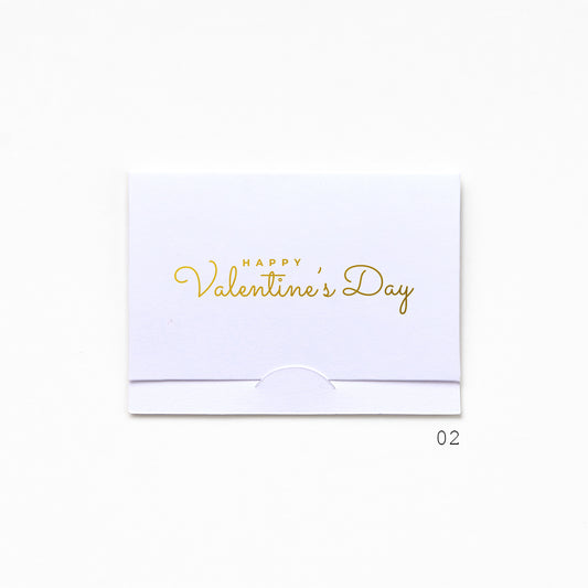 Pocket Greeting Card - Happy Valentine's Day 02
