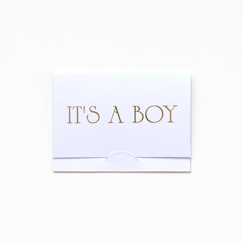 Pocket Greeting Card - IT'S A BOY