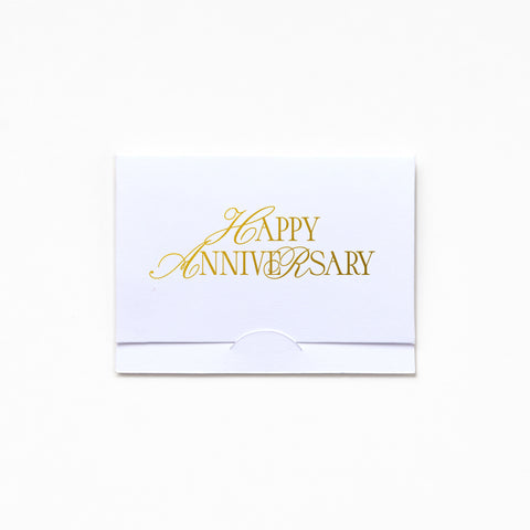 Pocket Greeting Card - HAPPY ANNIVERSARY