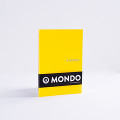 A6 NOTEBOOK SEWN SPINE - GIALLO - Lined