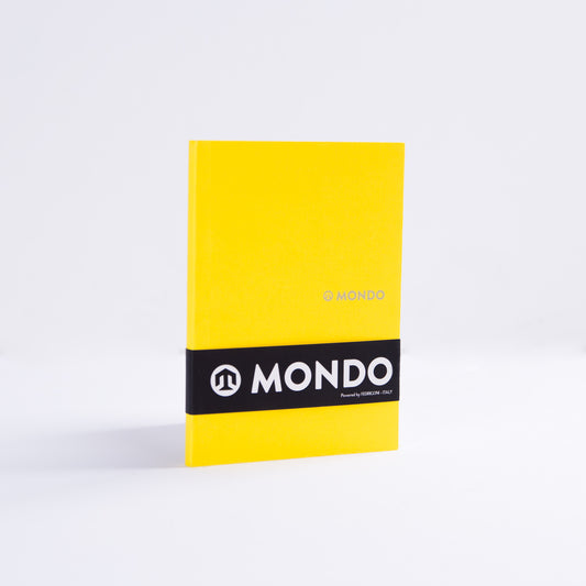 A6 NOTEBOOK PERFECT BINDING - GIALLO - Lined