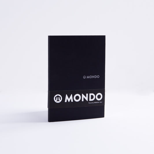 A6 NOTEBOOK PERFECT BINDING - NERO - Lined