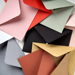 A6 Envelopes - Classic Flap - 11 Colors Available