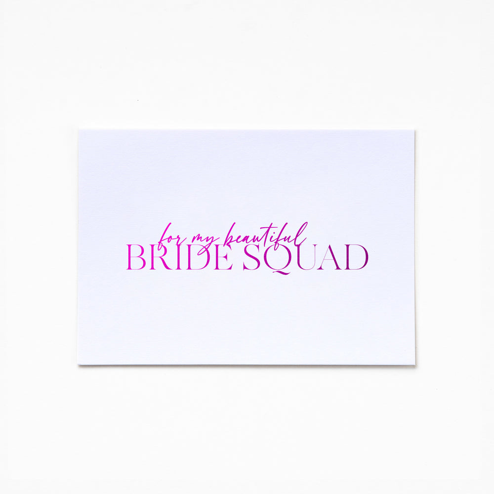 A6 Greeting Card - Bride Squad