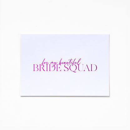 A6 Greeting Card - Bride Squad
