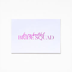 A6 Greeting Card - Bride Squad