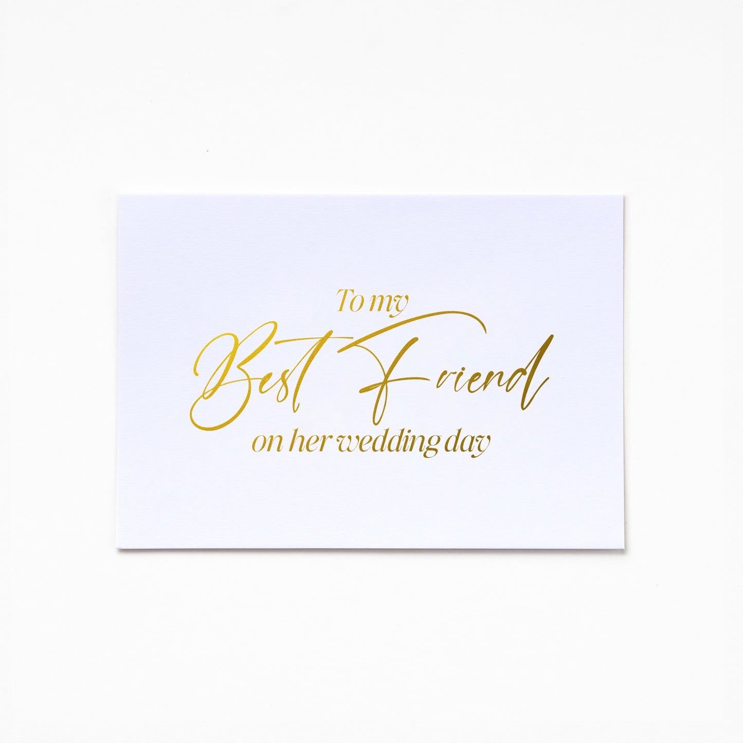 A6 Greeting Card - To My Best Friend