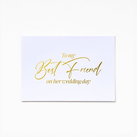 A6 Greeting Card - To My Best Friend