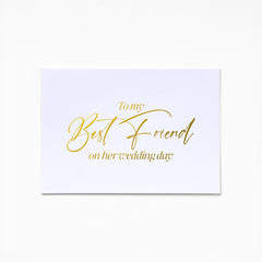 A6 Greeting Card - To My Best Friend