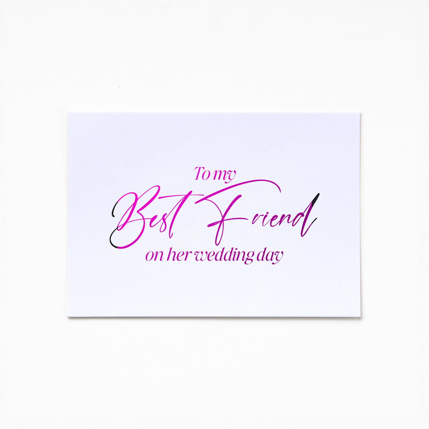A6 Greeting Card - Will U B MY Bridesmaid