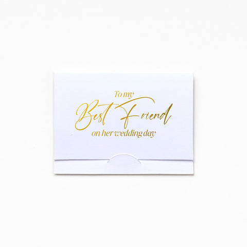 Pocket Greeting Card - To My Best Friend