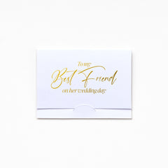 Pocket Greeting Card - To My Best Friend