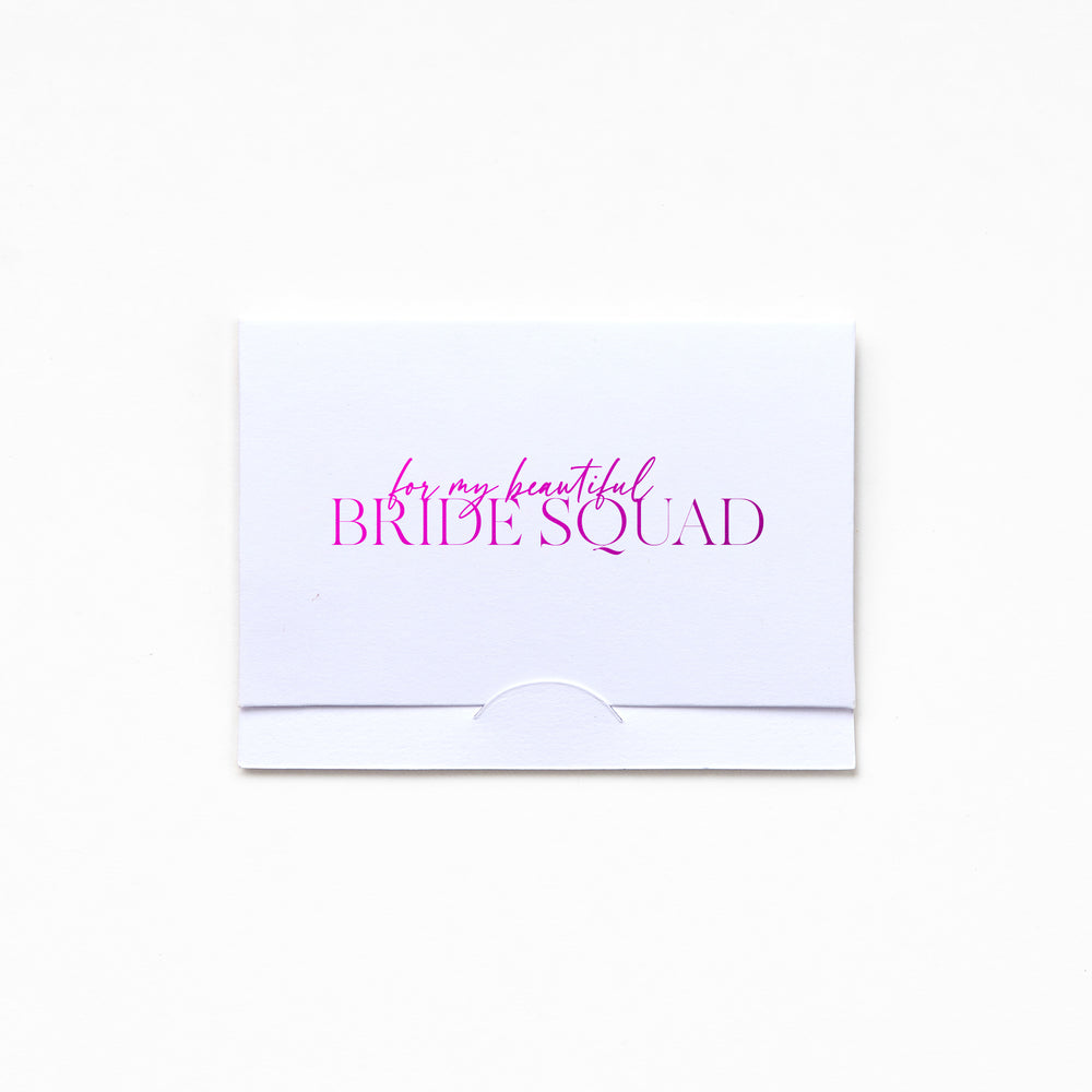 Pocket Greeting Card - Bride Squad