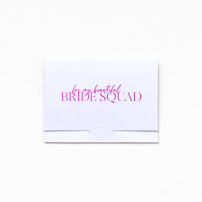 Pocket Greeting Card - Bride Squad