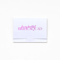 Pocket Greeting Card - Bride Squad