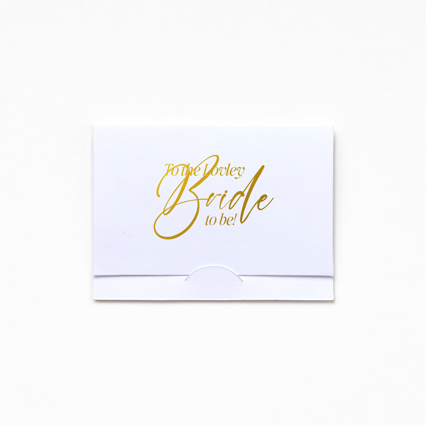 Pocket Greeting Card - To My Lovely Bride To Be