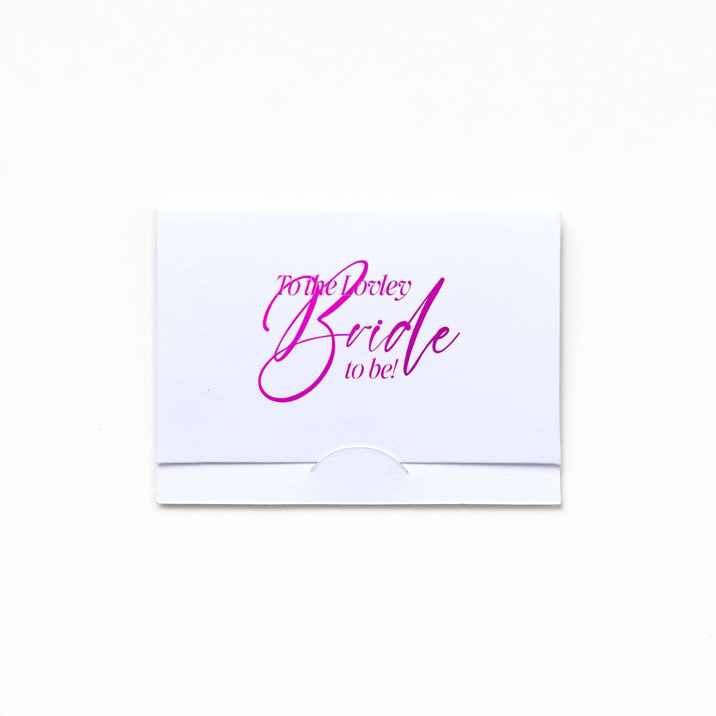 Pocket Greeting Card - To My Lovely Bride To Be