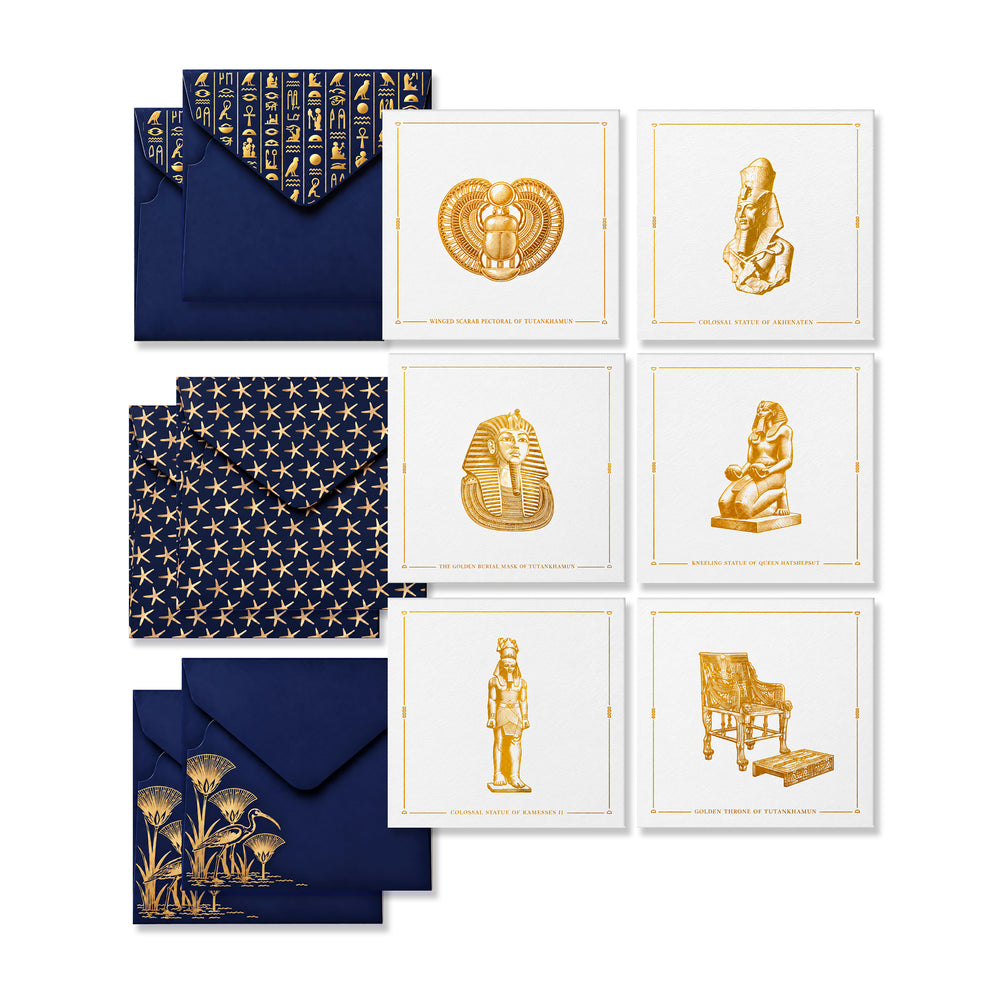 Pharaoh | 6 Cards + 6 Envelopes