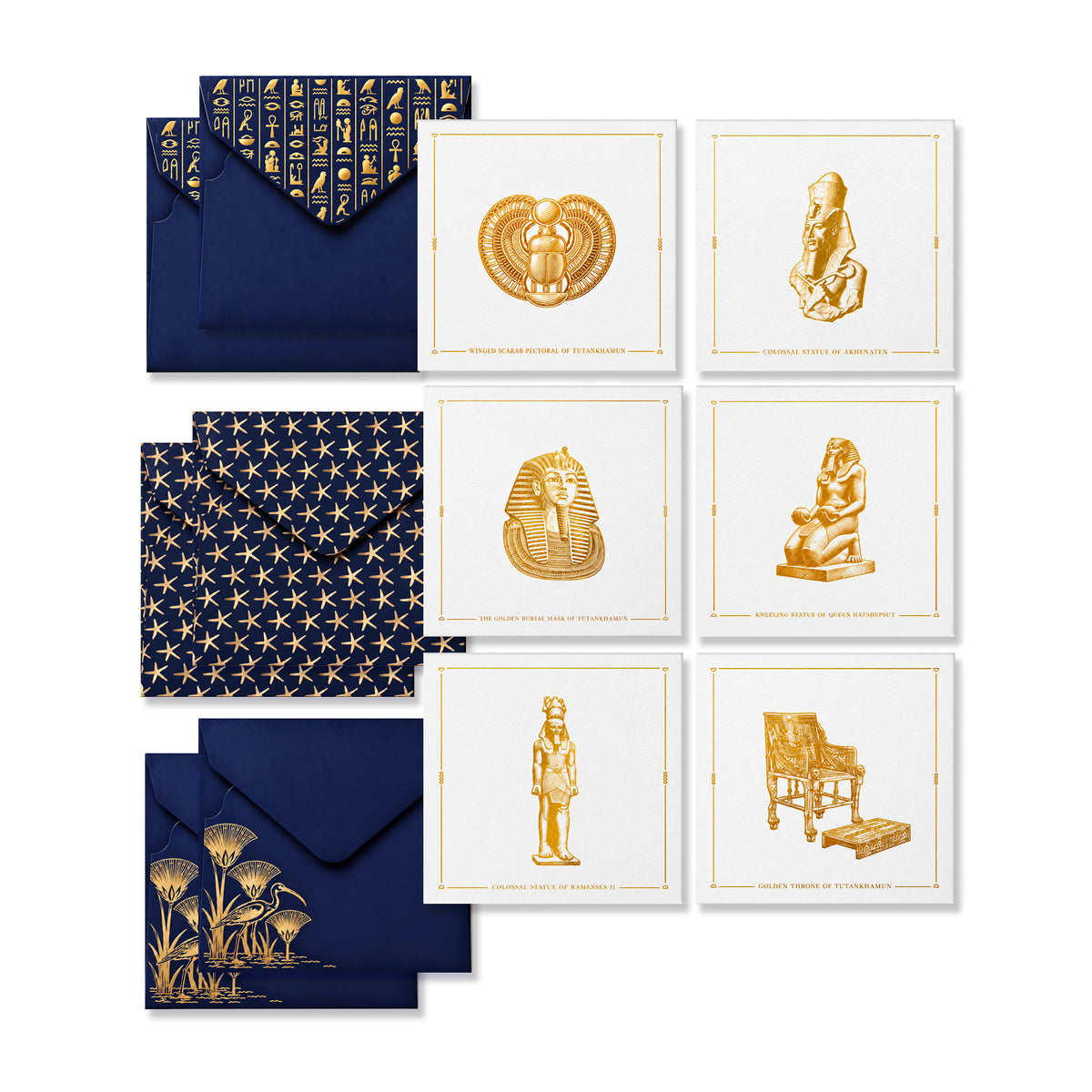 Pharaoh | 6 Cards + 6 Envelopes
