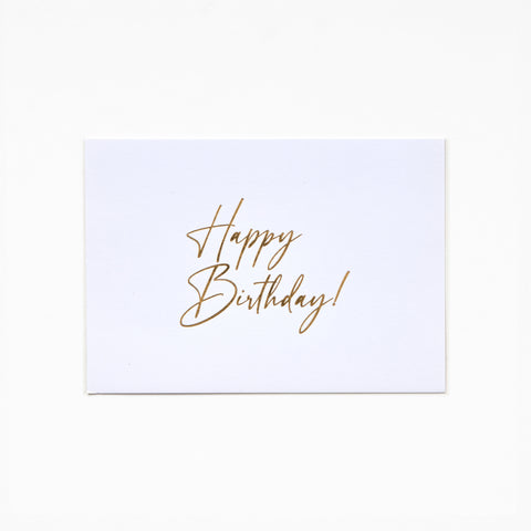 A6 Greeting Card - HAPPY BIRTHDAY