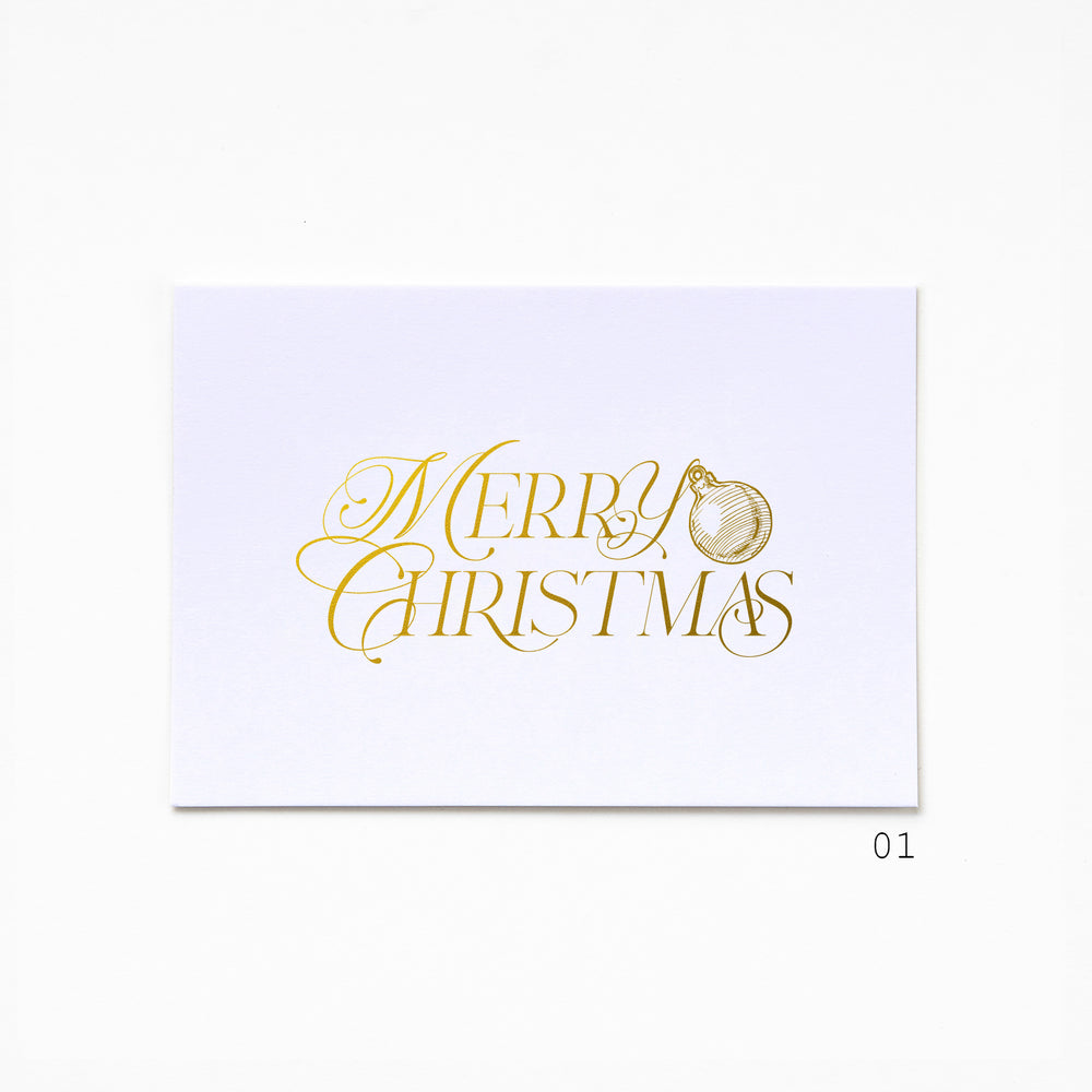 A6 Greeting Card - Merry Christmas 01