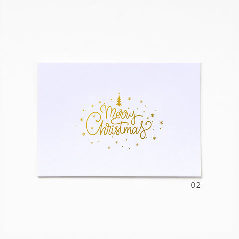 A6 Greeting Card - Merry Christmas 02