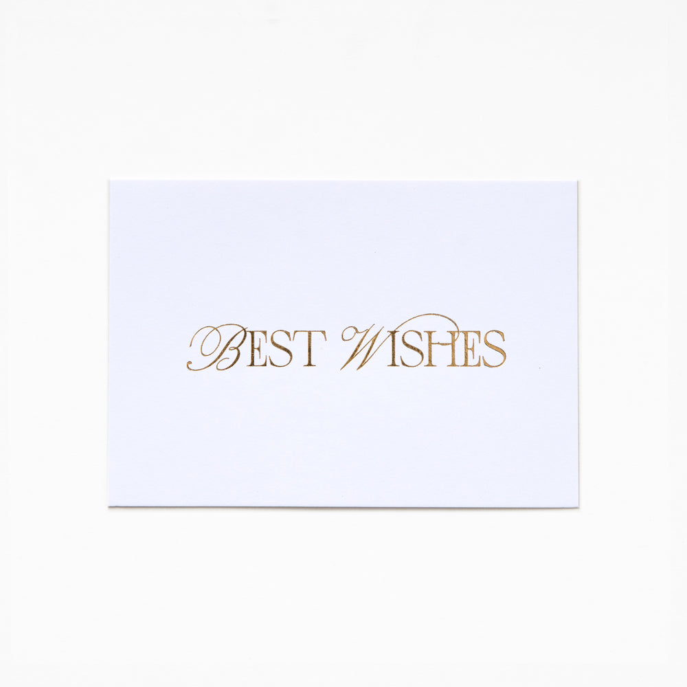 A6 Greeting Card - BEST WISHES