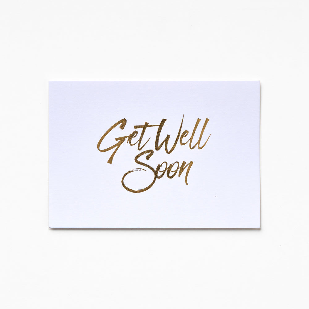 A6 Greeting Card - GET WELL SOON