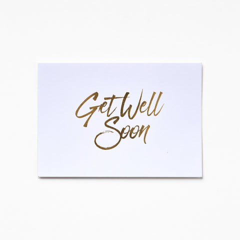 A6 Greeting Card - GET WELL SOON