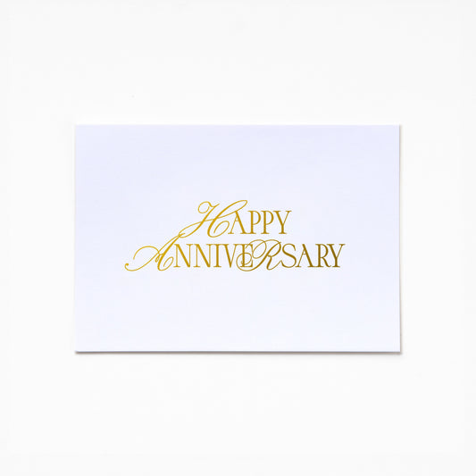 A6 Greeting Card - HAPPY ANNIVERSARY