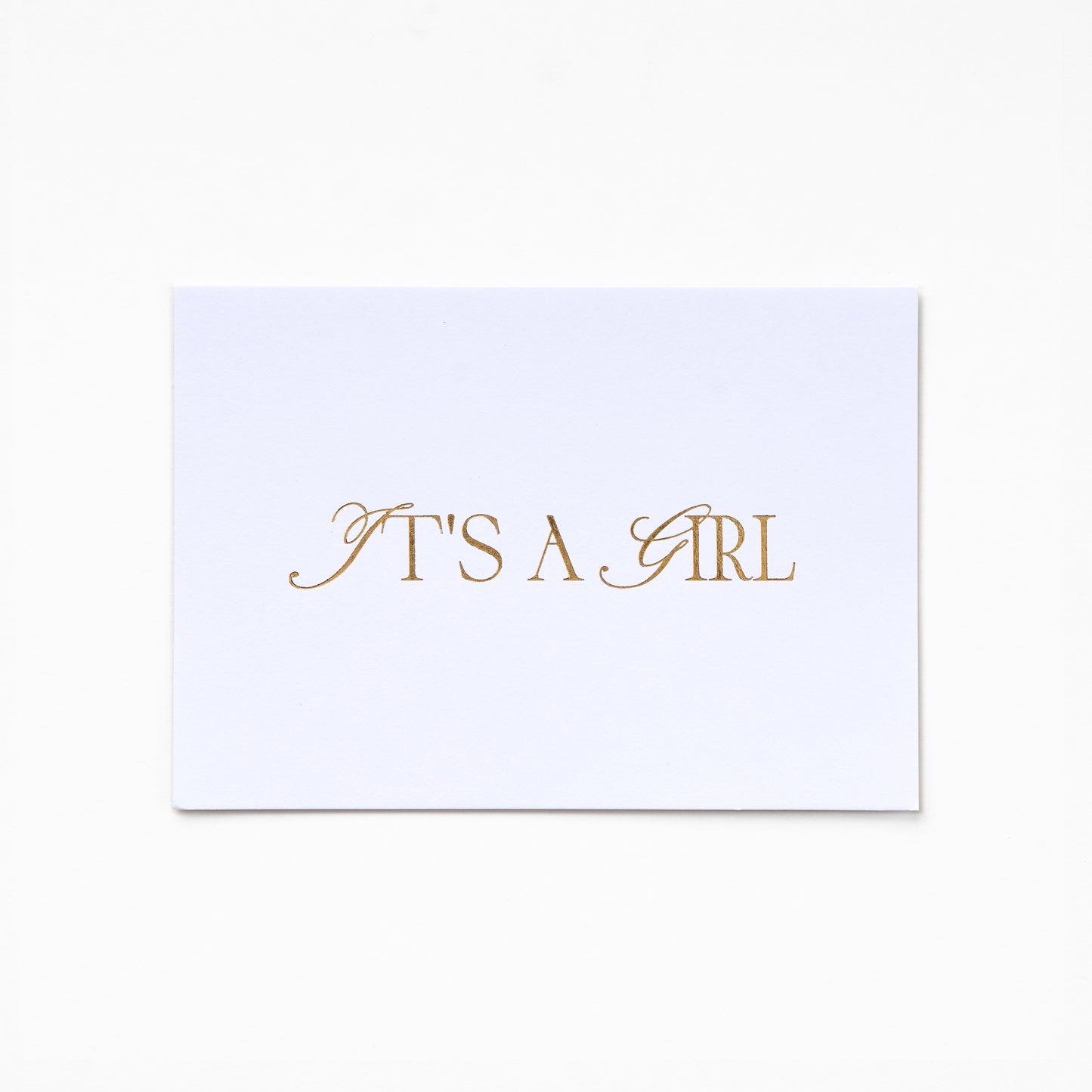 A6 Greeting Card - IT'S A GIRL