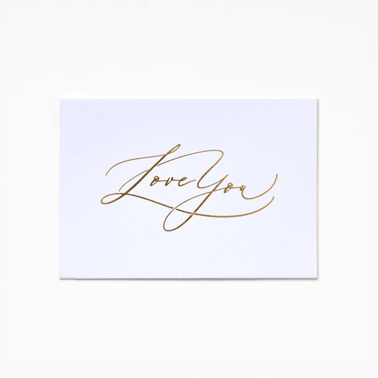 A6 Greeting Card - LOVE YOU