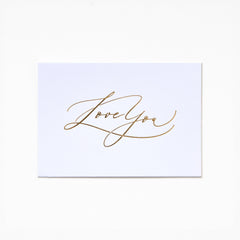 A6 Greeting Card - LOVE YOU