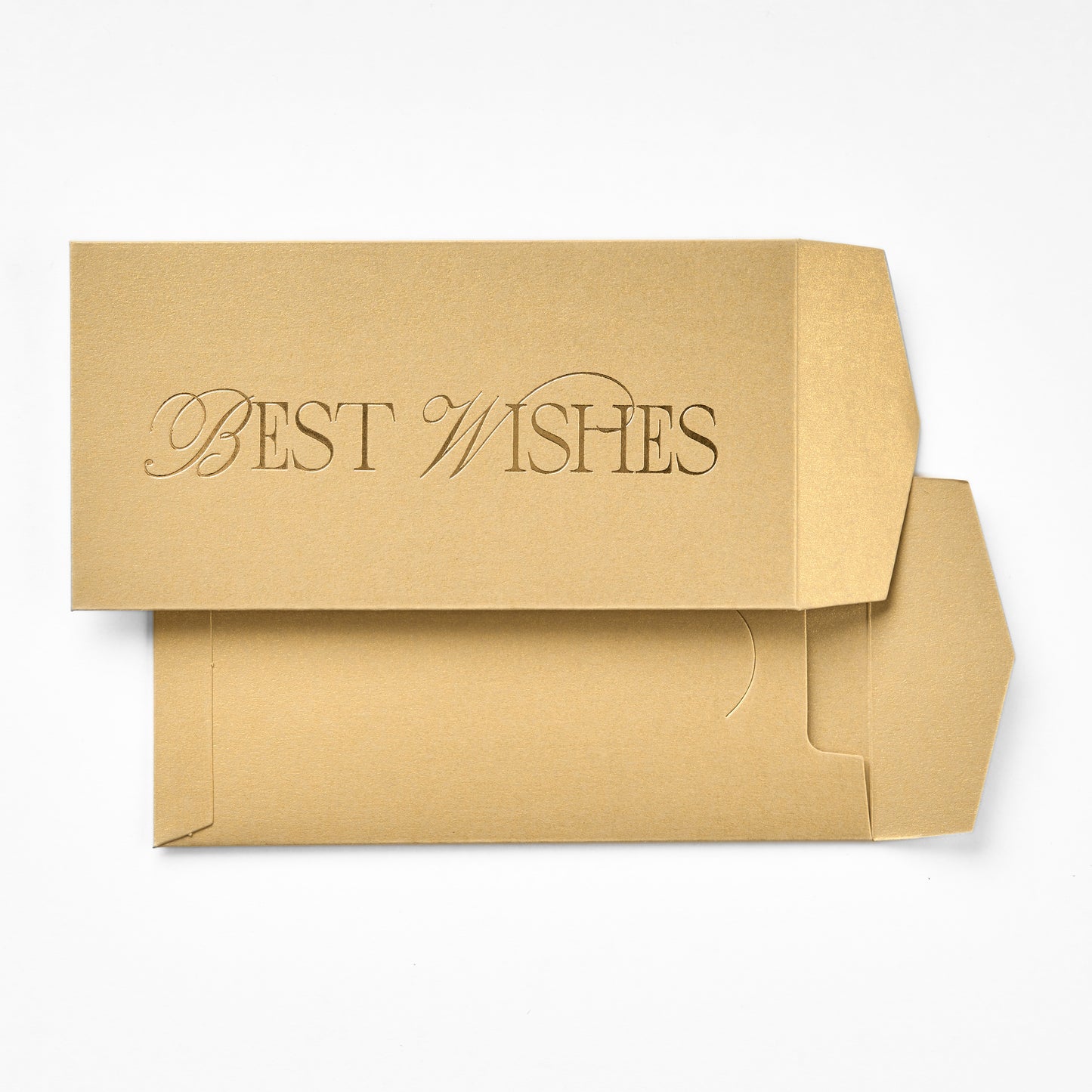 Money Envelope - Gold - BEST WISHES