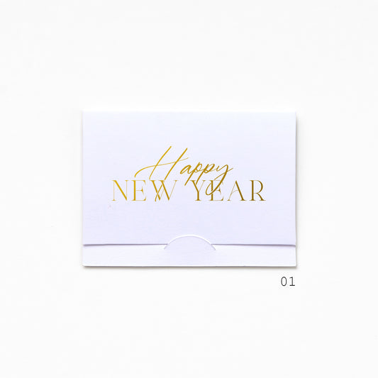 Pocket Greeting Card - Happy New Year 01