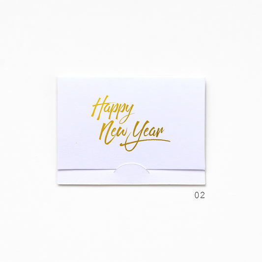 Pocket Greeting Card - Happy New Year 02