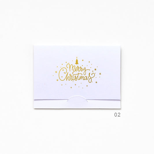 Pocket Greeting Card - Merry Christmas 02