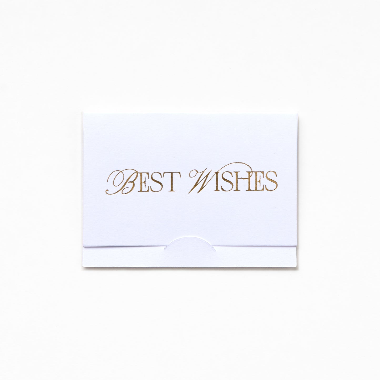 Pocket Greeting Card - BEST WISHES