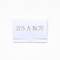 Pocket Greeting Card - IT'S A BOY