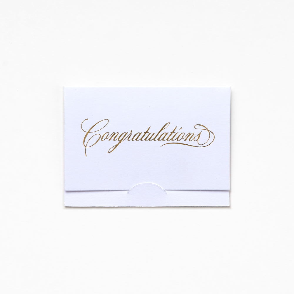 Pocket Greeting Card - CONGRATULATIONS