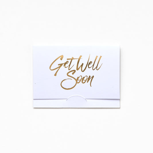 Pocket Greeting Card - GET WELL SOON