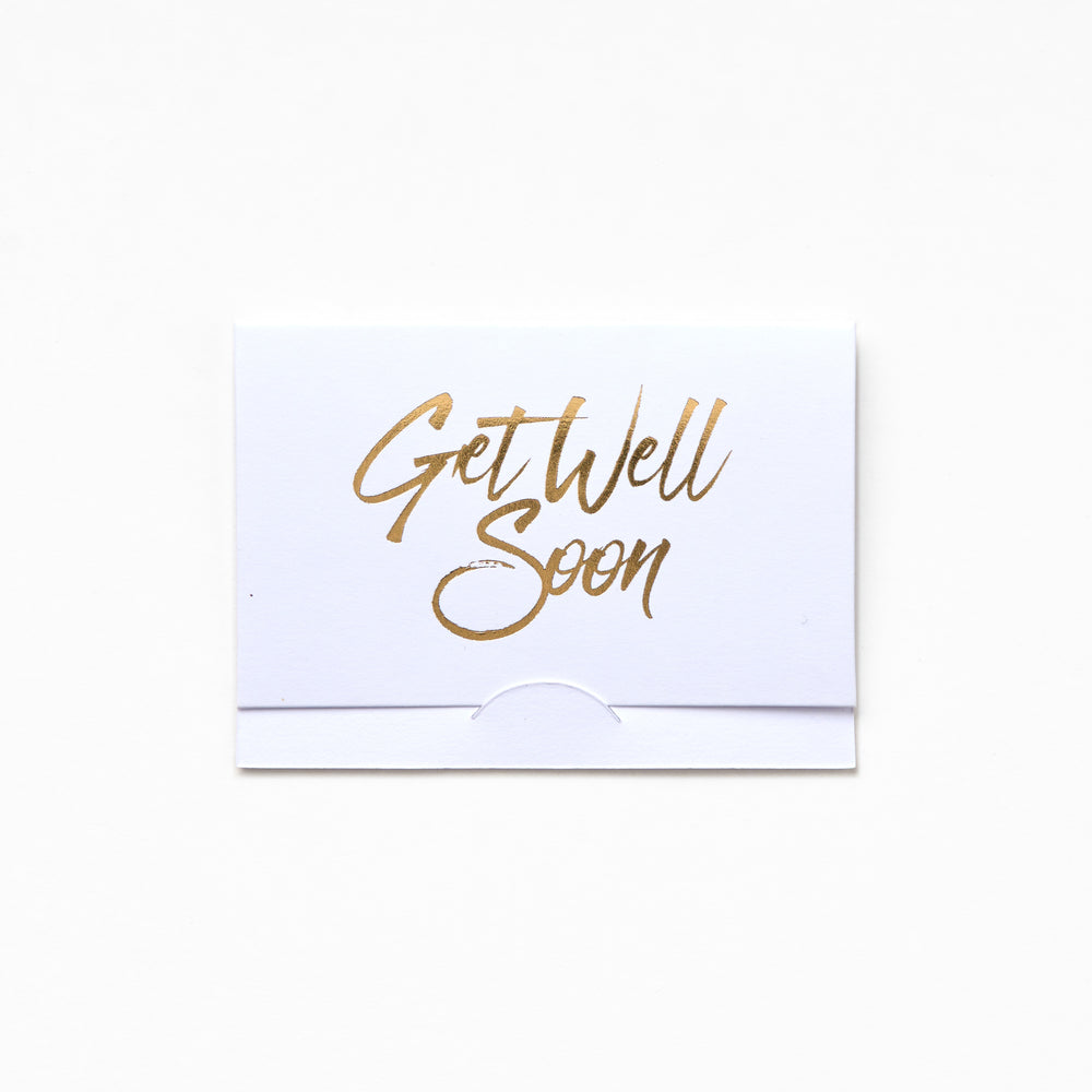 Pocket Greeting Card - GET WELL SOON